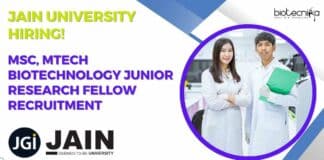 Jain University Hiring