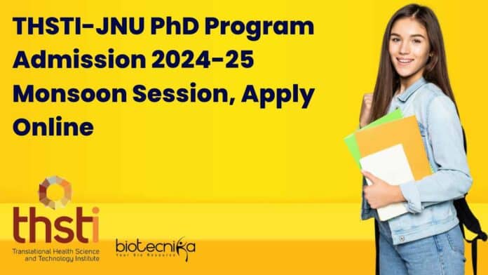 THSTI-JNU PhD 2024 Admission