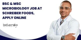 Schreiber Foods Microbiology Jobs