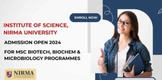 Nirma University Admissions 2024
