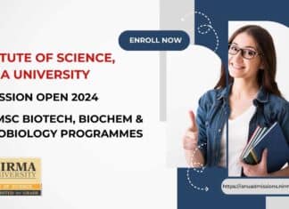 Nirma University Admissions 2024