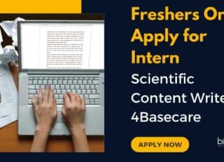 Freshers Intern Scientific