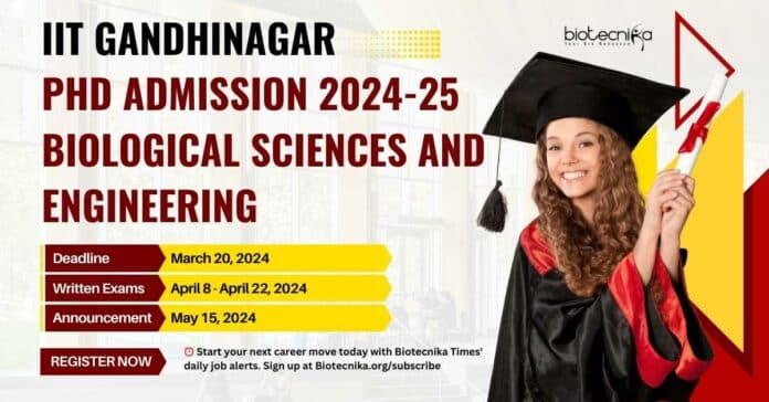 IIT Gandhinagar PhD Admission 2024-25