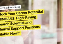 "Unlock Your Career Potential at NIMHANS: High-Paying Research Scientist and Technical Support Positions Available Now!"