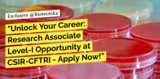 "Unlock Your Career: Research Associate Level-I Opportunity at CSIR-CFTRI - Apply Now!"