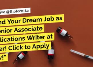 Pfizer Life Science Publications Writer Associate Job – Apply Online "Land Your Dream Job as a Senior Associate Publications Writer at Pfizer! Click to Apply Now!"
