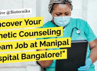 Uncover Your Genetic Counseling Dream Job at Manipal Hospital Bangalore! "Uncover Your Genetic Counseling Dream Job at Manipal Hospital Bangalore!"