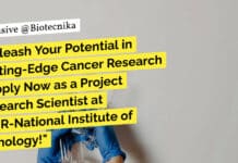 ICMR-National Institute of Pathology, Safdarjang Hospital Non-Med Project Job With Rs. 56,000 pm Pay "Unleash Your Potential in Cutting-Edge Cancer Research - Apply Now as a Project Research Scientist at ICMR-National Institute of Pathology!"