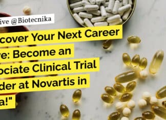 Become an Associate Clinical Trial Leader at Novartis in India! Novartis Clinical Trial Leader Job Opening - Apply Online