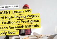 Project SRF Position at RCB, Faridabad - Apply Online Now!