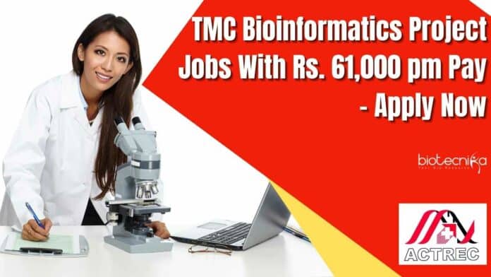 TMC Bioinformatics Project Jobs