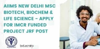 AIIMS New Delhi MSc Biotech