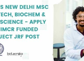 AIIMS New Delhi MSc Biotech