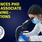 Life Sciences PhD Project Associate Job Opening – Applications Invited Life Sciences PhD Project Associate