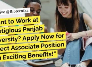 Want to Work at Prestigious Panjab University? Apply Now for Project Associate Position "Want to Work at Prestigious Panjab University? Apply Now for Project Associate Position with Exciting Benefits!"