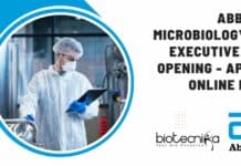 Abbott Microbiology QA Executive