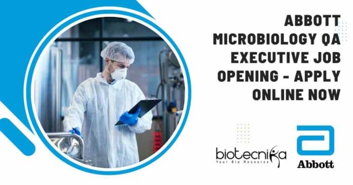 Abbott Microbiology QA Executive