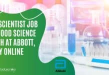 Abbott Pharma Research Scientist Vacancy - Apply Online