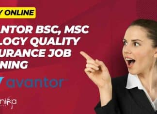 Avantor BSc, MSc Biology Quality Assurance Job Opening – Apply Online Avantor QA Jobs Biology