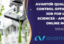 Avantor Quality Control Officer