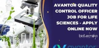 Avantor Quality Control Officer