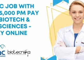 BIRAC Vacancies Life Science