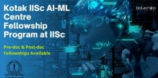 Kotak IISc AI-ML Centre Fellowship Program at IISc