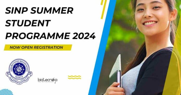 SINP Summer Student Programme 2024