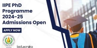 IIPE PhD Programme 2024-25 Admissions