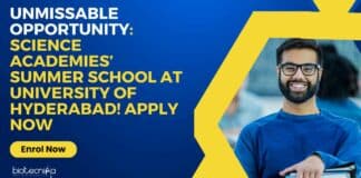 SCIENCE ACADEMIES’ SUMMER SCHOOL 15th MAY TO 11th JUNE, 2024