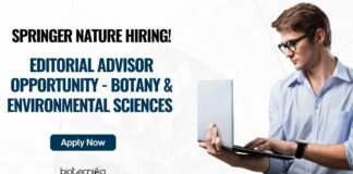 Springer Nature Editorial Advisor