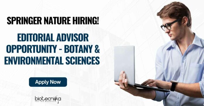 Springer Nature Editorial Advisor