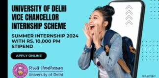 Delhi University Summer Internship 2024