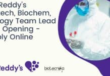 Dr. Reddy's Biotech Biochem