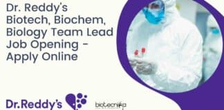 Dr. Reddy's Biotech Biochem