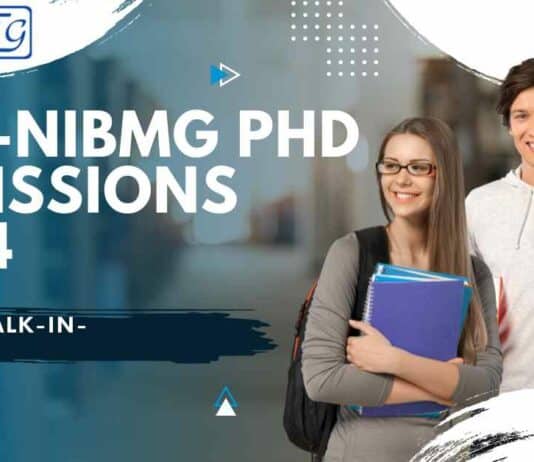 BRIC-NIBMG PhD Admissions 2024