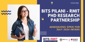 BITS Pilani - RMIT PhD Research Partnership