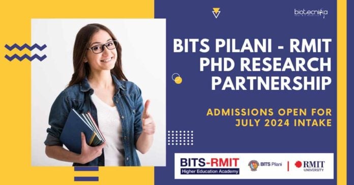 BITS Pilani - RMIT PhD Research Partnership