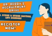 Dr. Reddy's Recruitment Drive