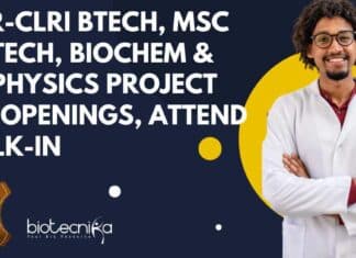 CSIR-CLRI BTech Biotech