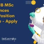 CSIR-IGIB MSc Life Sciences Project Position Available – Apply Online CSIR-IGIB MSc Life Sciences Project Position Available - Apply Online