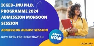 ICGEB-JNU PhD 2024 Admission