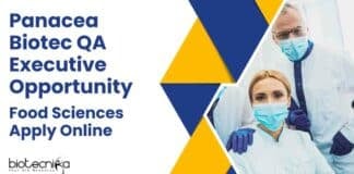 Panacea Biotec QA Executive