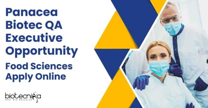 Panacea Biotec QA Executive