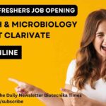 Biochem Freshers Job Opening