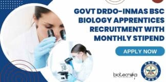 Govt DRDO-INMAS Apprentices Recruitment