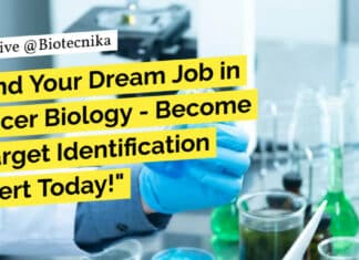 "Land Your Dream Job in Cancer Biology - Become a Target Identification Expert Today!"