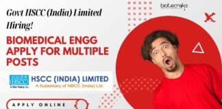 HSCC India Limited Hiring