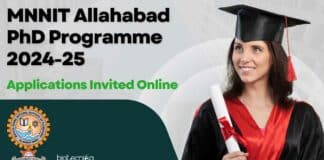 MNNIT PhD Programme 2024-25