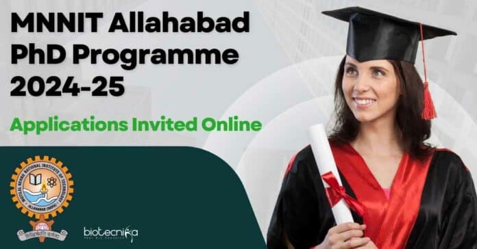 MNNIT PhD Programme 2024-25